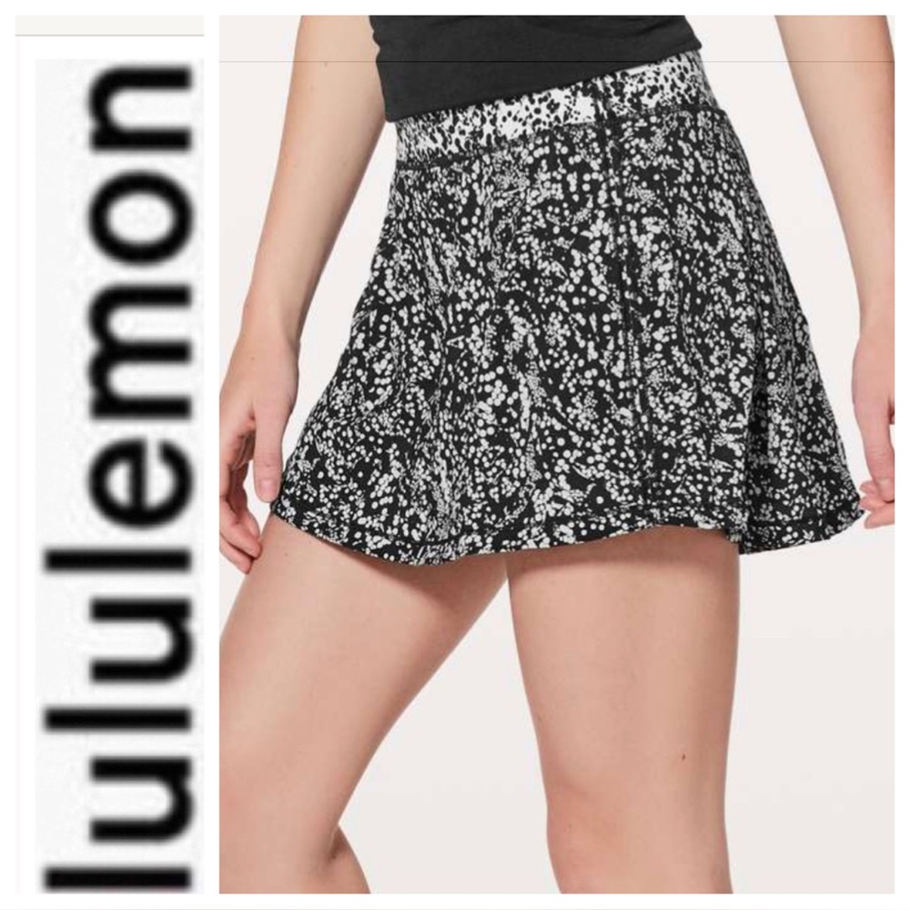 lululemon Pace Rival Skirt Skort Size 4